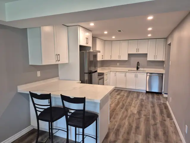 Walkout basement apt in house green space behind brand new - Photo 2