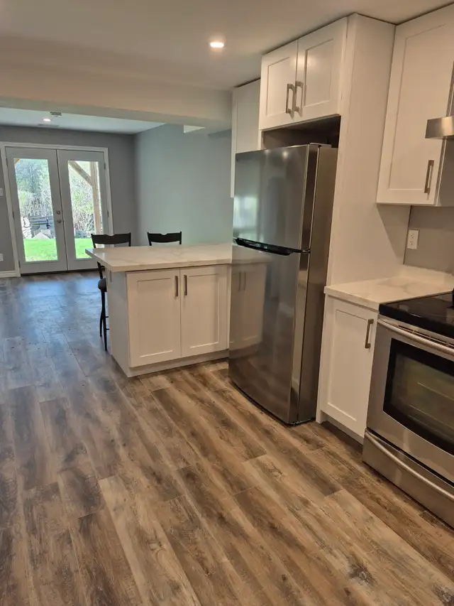 Walkout basement apt in house green space behind brand new - Photo 8
