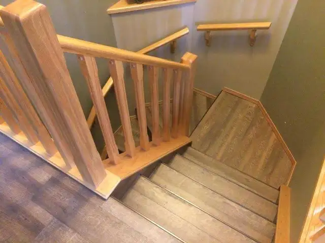 Vinyl plank install