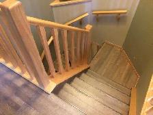 Vinyl plank install