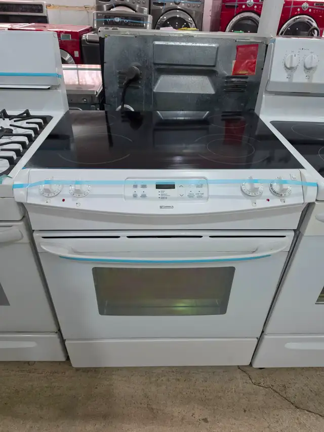 FAST SELLER! Kenmore 30' White Slide-in Electric Ceramic Stove