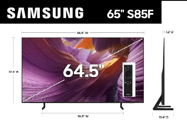 samsung-QLED TV 55'smart-4k-55q70f-inbox-warranty.$549.no tax - Photo 3