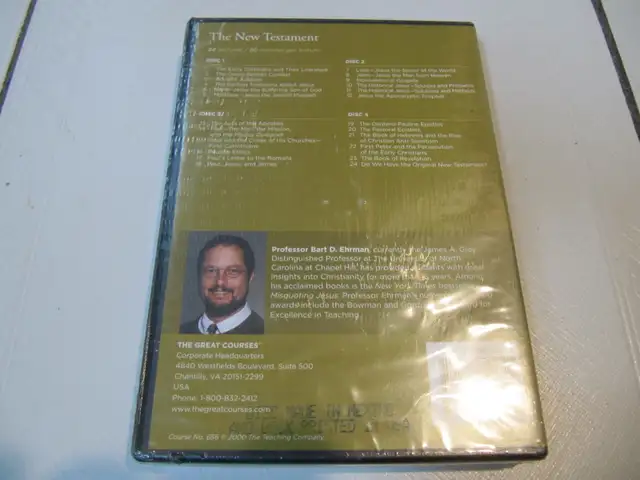The Great Courses The New Testament Course Guidebook/DVD New2000 - Photo 5