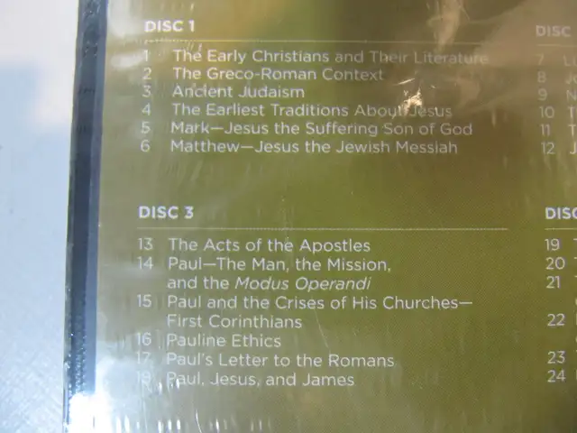 The Great Courses The New Testament Course Guidebook/DVD New2000 - Photo 9