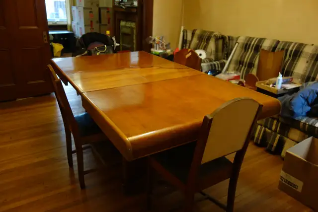 FREE - Vintage Solid Wood Dining Table - Photo 3