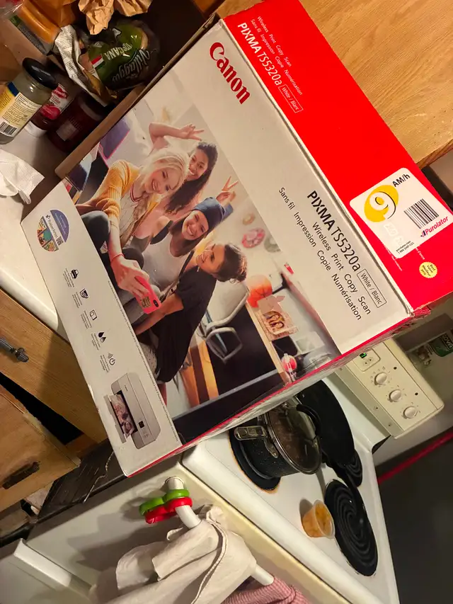 Cannon All-in-1 Wireless Printer New in Box. $50!!
