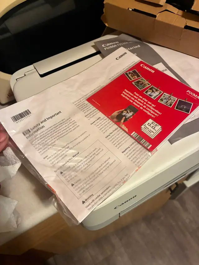 Cannon All-in-1 Wireless Printer New in Box. $50!! - Photo 3