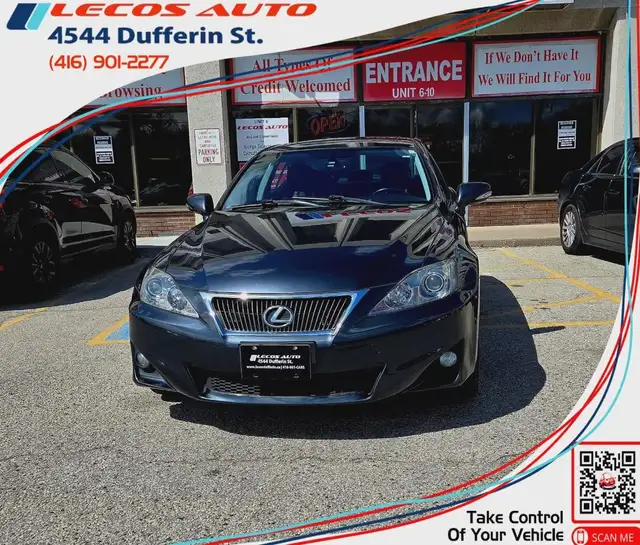 2011 Lexus IS 250 All Wheel Drive/Sunroof/Bluetooth