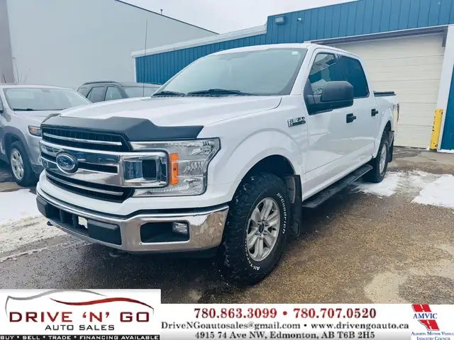 2018 Ford F150 XLT CREW CAB 4X4, 5.0L, V8, Clean Carfax, Clean T
