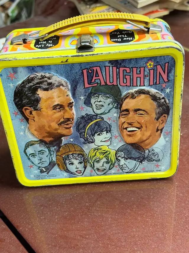 Vintage 1968 Lunch Box Rowen & Martins Laugh In
