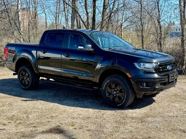 2020 Ford Ranger LARIAT 4WD Black Package Clean Carfax
