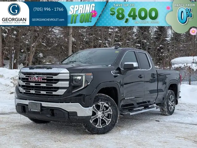 2026 GMC Sierra 1500 SLE- Wi-Fi Hotspot Capable