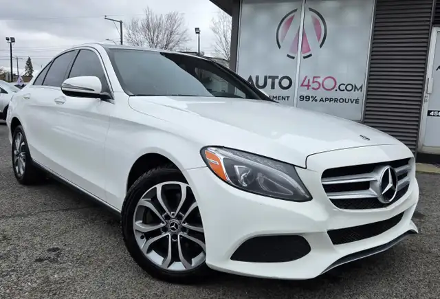 Mercedes-Benz C300 4MATIC 2018 C300 AWD NAV CUIR BAS KILO