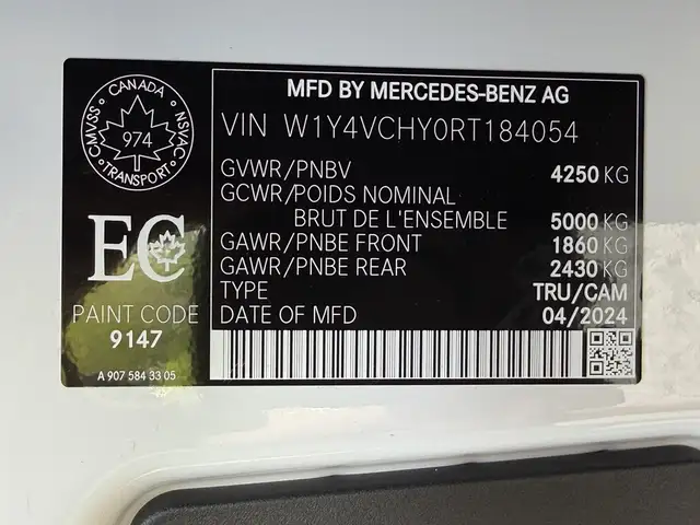 2024 Mercedes-Benz Sprinter E-Sprinter High Roof 170'wb EV Cargo - Photo 61