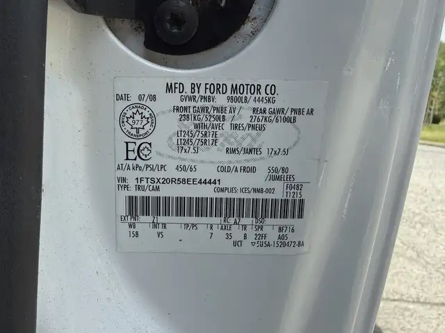 2008 Ford F-250 Super Duty Diesel Extended Cab 8 Foot Box - Photo 45