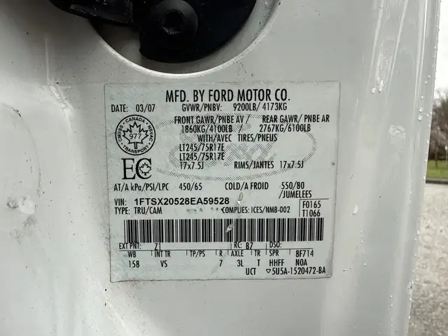 2008 Ford F-250 Extended Cab 8 Foot Box Pickup - Photo 59