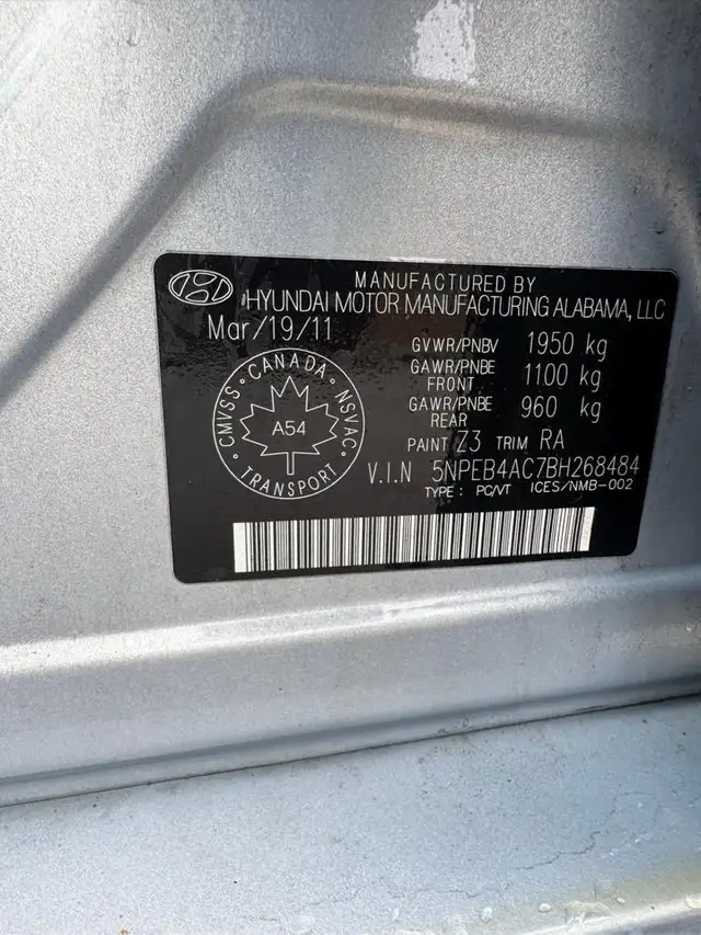 2011 Hyundai Sonata GL, SEDAN, AUTO, 4 CYL, WARRANTY, CERTIFIED - Photo 16