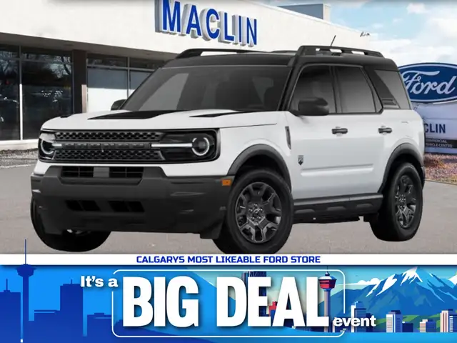 2026 Ford Bronco Sport BIG BEND | BLACK APPEARANCE PACKAGE |