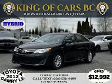 2012 TOYOTA CAMRY HYBRID