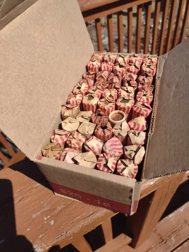 Box of Canadian/ American pennies unsearched - Photo 2