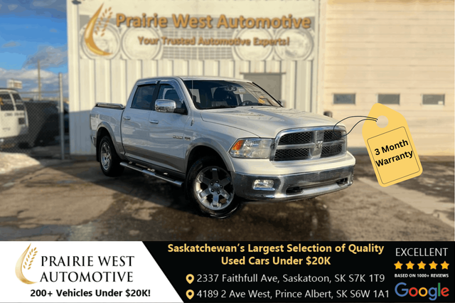 2010 Dodge Ram 1500 Laramie Crew Cab 5.7L V8 | Power Seat | Heat