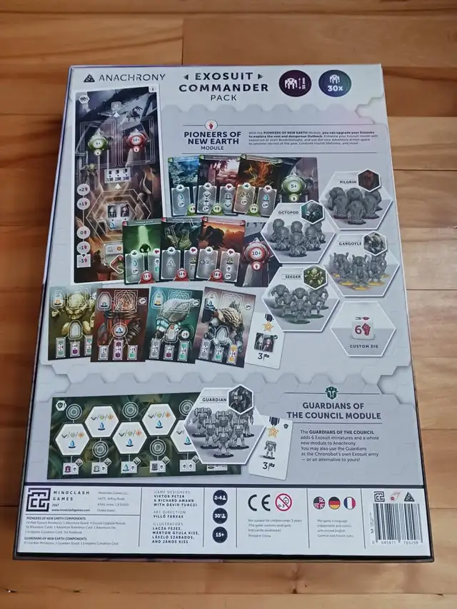 ANACHRONY EXOSUIT COMMANDER PACK MULTILINGUAL FREE DELIVERY - Photo 4