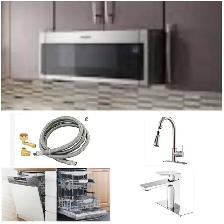 installation de laveuse-secheuse,robinet,électroménager,hotte