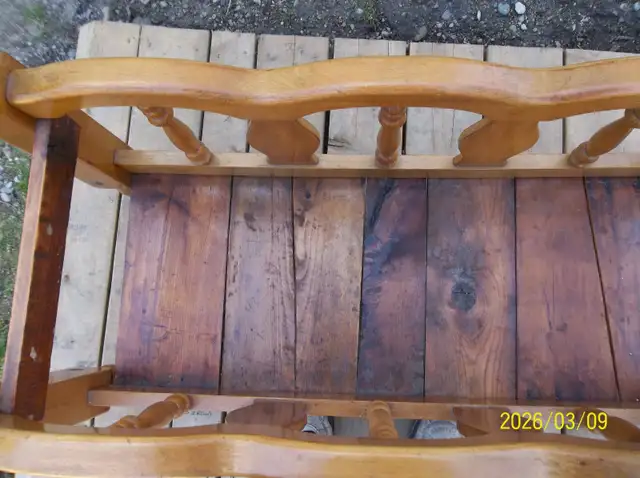 Child's small bed Solid Wood Well made Heavy $80.00 - Photo 5