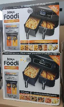 Air Fryer Ninja Foodi 8 Qt 6 DZ201 In 1 XL 2 Basket With Dual