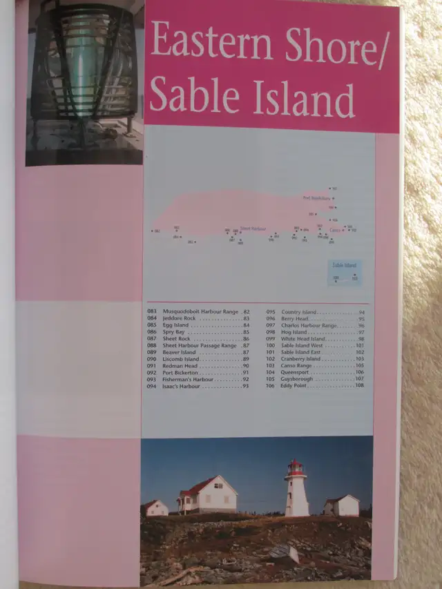 LIGHTHOUSES & LIGHTS OF NOVA SCOTIA by E. H. Rip Irwin - 2011 SC - Photo 8