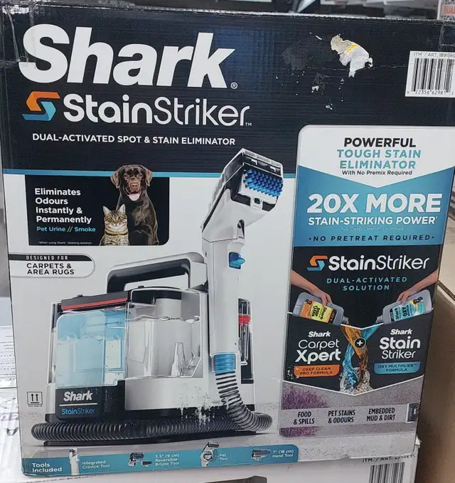 StainStriker Shark  Portable Carpet & Upholstery Cleaner, PX200C