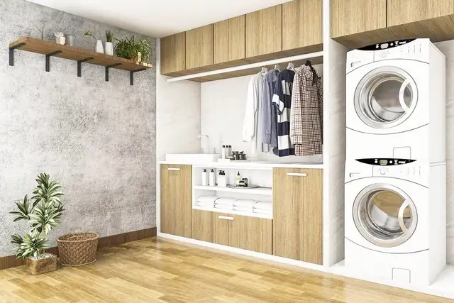 We Build Any Closet, Laundry, Office, Fireplace, Mudroom Cabinet - Photo 7