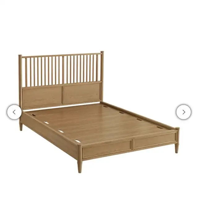 Queen sized bedframe with firm mattress - Photo 3