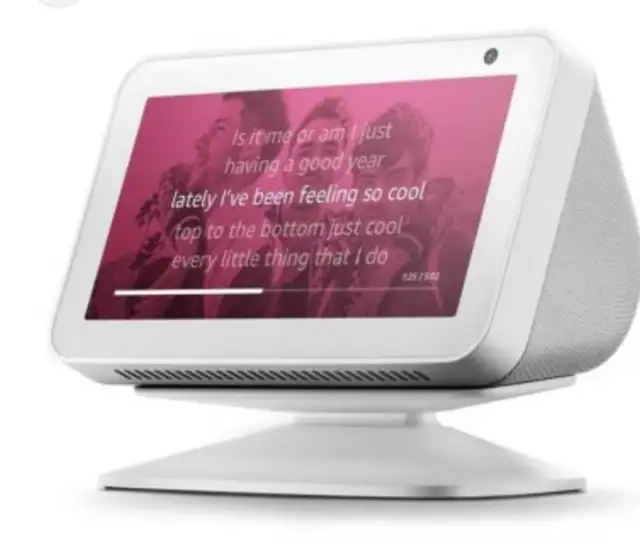 1st generation white echo show 5 with stand - Photo 2