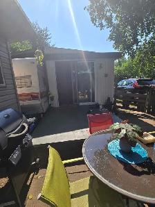 trailer with addition and sleep camps