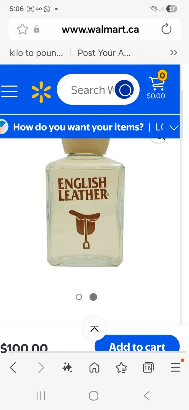 PERFUME ( ENGLISH LEATHER AFTER SHAVE) - Photo 6