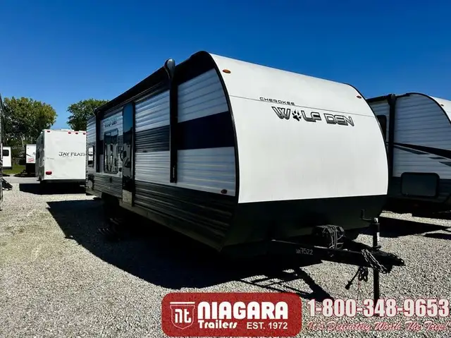 2024 FOREST RIVER CHEROKEE WOLF DEN 26EV Travel Trailer