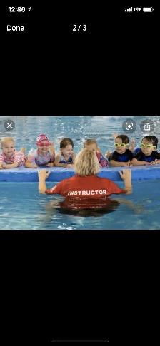 Backyard swim LESSONS
