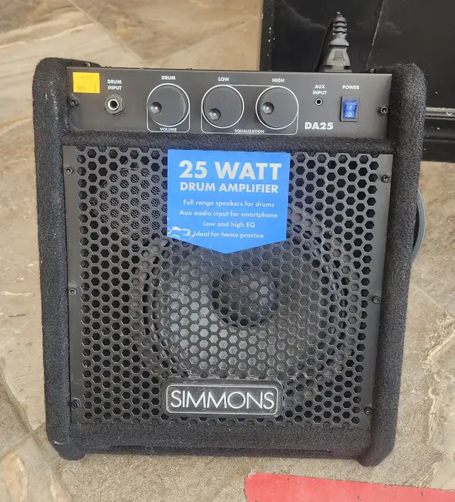 Simmons Drum Amp DA25 with Power