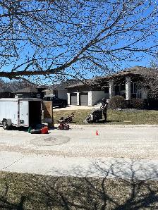 spring cleanup, power raking, Aeration - Photo 2