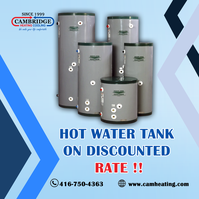 Upgrade Your Hot Water Tank & Save Today!