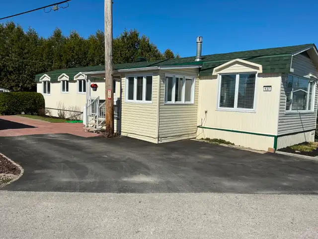 Maison mobile de 3 chambres Clé en main!