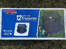 Trainor Sports 12 FT Outdoor Trampoline Great Condition