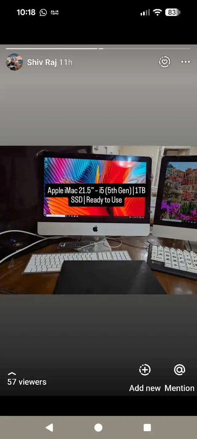 ️ Apple iMac (5th Generation i5) - Photo 3