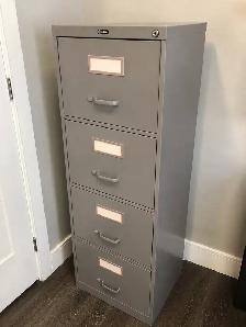 Global 4-Drawer Filing Cabinet/ Heavy Duty Metal Office Storage