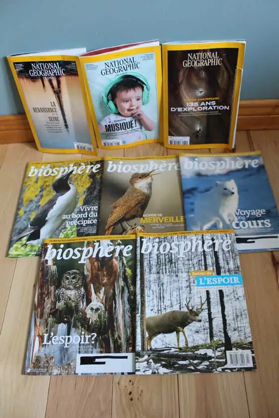 Magazines, 10 revues NaGeo et Biosphère récente -2$ch - Photo 2