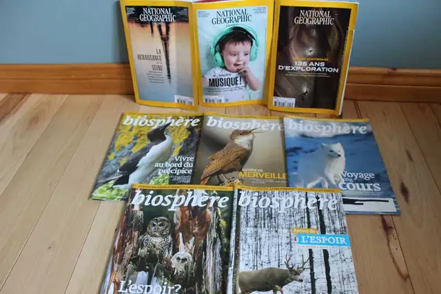 Magazines, 10 revues NaGeo et Biosphère récente -2$ch - Photo 3