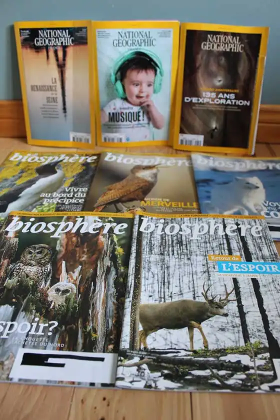 Magazines, 10 revues NaGeo et Biosphère récente -2$ch - Photo 4