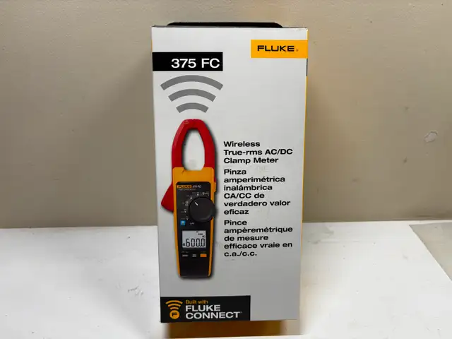 FLUKE 375 FC WIRELESS- True RMS AC/DC Clamp Tester - brand new - Photo 6