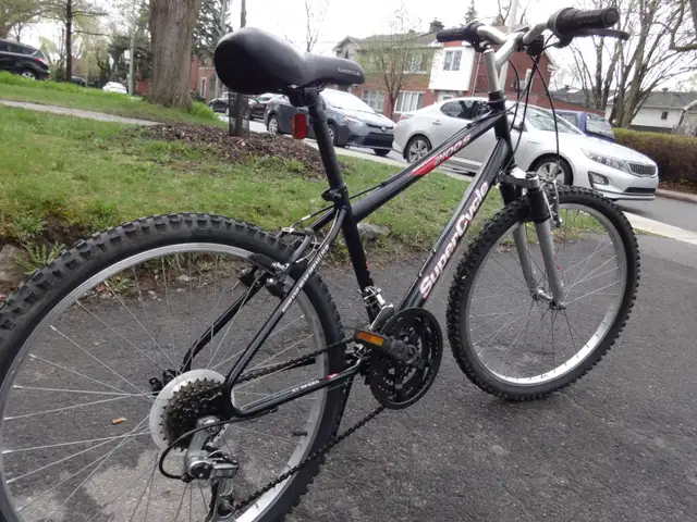 VÉLO SUPERCYCLE, 21 VITESSES. SUSPENSION, FAIT AU CANADA.ENFANTS - Photo 5